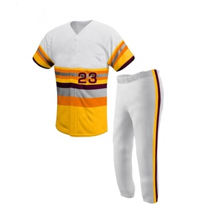 Uniformes de Béisbol al por Mayor, Último Diseño 2025, Camisetas de Béisbol Personalizadas con Pantalones - Product Image 1