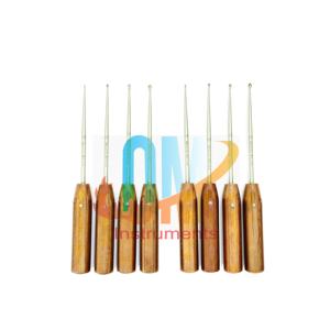 OldMed Instruments TUFNOL Handle Set de 8 piezas Volkmann Bone Curette para cirugía ortopédica espinal Suministro de atención médica - Product Image 3