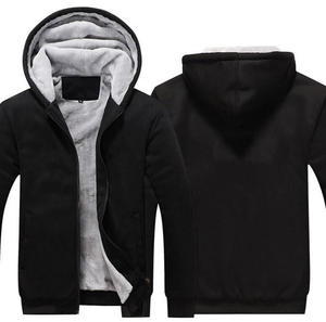 Sweat à capuche en polaire sherpa pour homme avec doublure en polaire moelleuse, développement d'échantillons pour les marques de vêtements de boutique — 102 caractères - Product Image 4