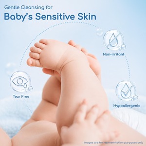 Lingettes pour bébé AquaSense à l'eau pure à 99,9 % de Little's |   Non parfumé |   avec de l'aloe vera - Product Image 3