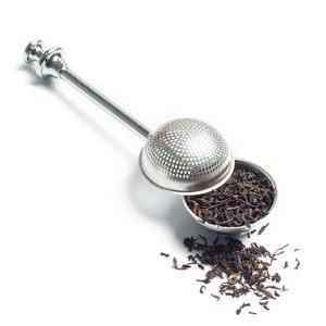 Infuseur à thé en acier inoxydable - Passoire à thé portable à pression pour feuilles de thé en vrac, idéal pour la maison et le bureau – Parfait pour un thé frais et sans dégâts - Product Image 1