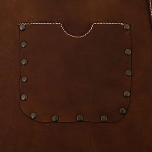 Nuevo Delantal de Cuero de Moda al por Mayor, Último Diseño, Delantal de Cuero con Logotipo Personalizado, Delantal de Cocina de Cuero Transpirable - Product Image 5