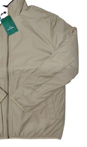 Veste bomber décontractée pour homme, d'hiver, réversible, col rabattu, matelassée, imperméable, respirante, fermeture éclair, toile de laine - Product Image 2