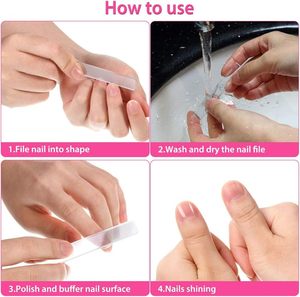 Lima de Uñas Profesional, Herramienta para el Cuidado de las Uñas, Lima de Doble Cara para Dar Forma, Suavizar, Pulir y Abrillantar Uñas Naturales - Product Image 5