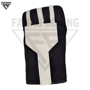 Gants d'entraînement MMA à demi-doigts avec sangle de poignet réglable, respirants, unisexes pour adultes, avec bandes de maintien rapides pour la boxe et protection des articulations - Product Image 4