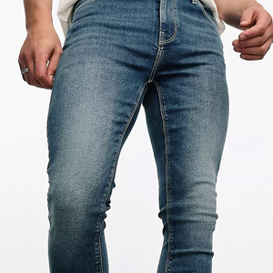 Men Ripped <b>Jeans</b> Pants Distressed <b>Jeans</b> Look Comfortable Street Fashion Wear Premium Cotton Fabric Stylish Outfit - Product Image 4