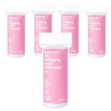 Vanillaco 120 tampons de coton ronds doux gaufrés, lot de 5, produit en promotion - Product Image 1