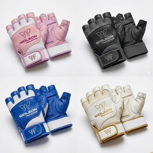 Half Finger Workout Support Gloves Durable Breathable Grip for Cross Training Fitness Gym and Exercise Activities For Unisex. - Product Image 5