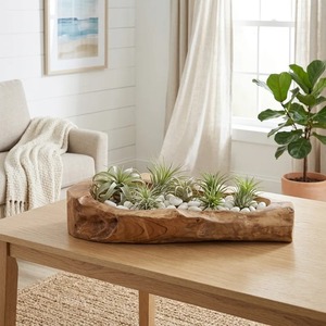ชามไม้ทำมือ ดีไซน์มินิมอล ของตกแต่งสำหรับตกแต่งบ้าน - Product Image 1