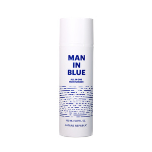 Nature Republic Men in Blue Crème hydratante tout-en-un pour le soin de la peau en flacon - Product Image 1