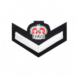 NANBA GROUP ป้ายปักตราสัญลักษณ์รูปเชฟรอน ผ้าซาติน ไม่มีสายรัด ราคาขายส่ง รับสั่งทำ งานแฮนด์เมด บริการ OEM สำหรับเครื่องแบบ - Product Image 5