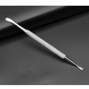 Wholesale High Quality Dual End Flat Cuticle Pusher Set <b>Nail</b> Cleaning Tool Stainless Steel Beauty <b>Kit</b> Made In Pakistan - Product Image 6