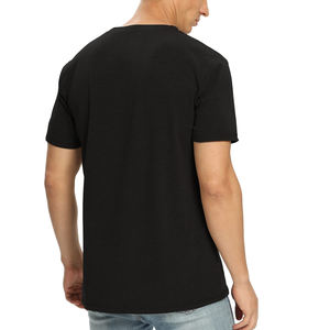 Camiseta de Manga Corta de Alta Calidad 100% Algodón para Hombre Talla Grande, Personalizable OEM, Estilo Casual, Estampado Técnico, Buen Precio - Product Image 2