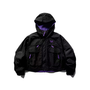 Custom Manufacturer High Quality Custom <b>Zip</b> <b>up</b> Reversible Nylon <b>Jackets</b> Double Plaid Side Waterproof Windbreaker <b>Jacket</b> for Men - Product Image 6