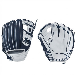 Guantes de béisbol de cuero genuino suave con diseño de bolsillo profundo para una captura segura y entrenamiento en el campo - Product Image 1