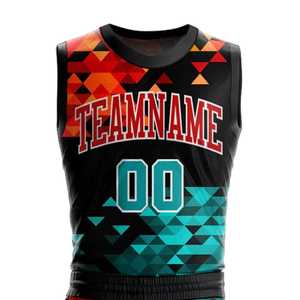 Uniforme de Baloncesto para Adultos, Nuevo y Elegante, de Marca Propia, 100% Poliéster Antibacteriano, con Estampado de Letras, Logotipo Frontal, Nombre del Equipo Personalizado - Product Image 3