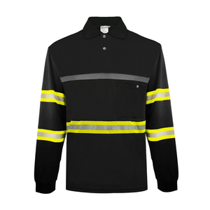 Camiseta Polo de Seguridad de Poliéster con Diseño Personalizado, Logotipo Personalizado, Alta Visibilidad, Reflectante, para Trabajo de Construcción - Product Image 4