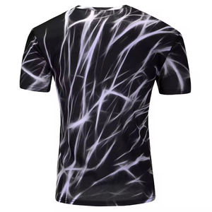 Camisetas Personalizadas para Hombre, 100% Algodón, Sublimadas, Transpirables, Ecológicas, de Secado Rápido, Cuello Redondo, Corte Holgado, Manga Corta - Product Image 1