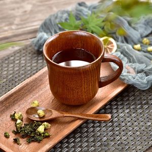 Natural Wood <b>Cup</b> <b>Saucers</b> Set Classic Handmade Eco-Friendly 200mL for Home Office Hotel Business Gifts Handicrafts Wholesale - Product Image 5