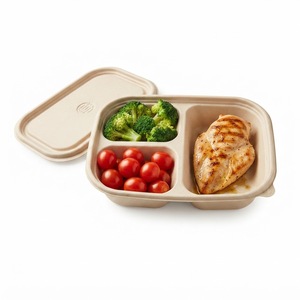 Vietnam New Arrival Best Seller Bamboo Fiber Bento Lunch Box <b>Set</b> Reusable Eco Friendly Meal Box Portable Food Container for <b>Kids</b> - Product Image 2