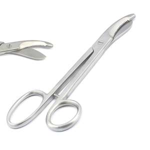 Tijeras para vendajes médicas Lister Bruns de 24 cm, con una hoja dentada, reutilizables, manuales, con logotipo personalizado, al por mayor - Product Image 4