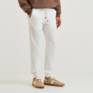 Pantalon de travail décontracté pour homme, coupe large, taille mi-haute, style Hip Hop, streetwear sportif, 100% coton French Terry, séchage rapide, écologique, ODM - Product Image 4