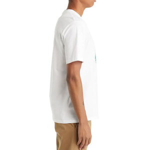 เสื้อยืดแบรนด์ส่วนตัวสำหรับผู้ชาย เนื้อผ้าฝ้าย 100% สวมใส่สบาย ทรงหลวม พิมพ์ลาย ระบายอากาศได้ดี ผลิตในประเทศปากีสถาน - Product Image 3