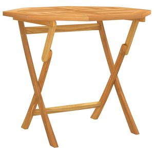 Tavolo da giardino pieghevole in legno di Teak massiccio 33.5 tavoli da esterno "x 33.5" x 29.9" - Product Image 5