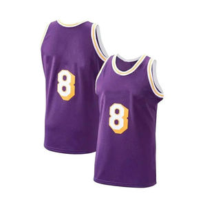 Maillot de basket personnalisé pour adultes, grande taille, respirant, séchage rapide, sans manches, imprimé, nom et numéro personnalisés, athlétique - Product Image 2