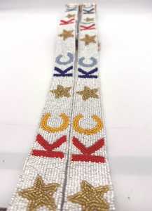 Kansas City Beaded Purse Strap Adjustable Bag Strap for KC Teams <b>Game</b> Day & Clear Stadium Bags Handmade Beaded Strap Fan Gift Ac - Product Image 4