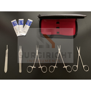 Wholesale Steel Medical Nurse Basic Sutures Tools Kit Surgical Suture Kit for Students Surgical Training By Blush Surgical - Product Image 5