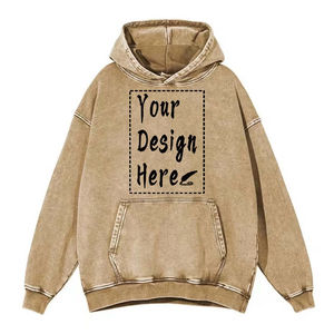 Fabricante de Ropa Urbana, Sudadera con Capucha Corta Personalizada para Hombre, 300, 350, 400 GSM, Talla Grande - Product Image 4