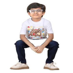 T-shirt à col rond 100% coton pour garçon de Boutique Clothing Vêtements décontractés dans différentes méthodes d'impression Vente en gros - Product Image 1