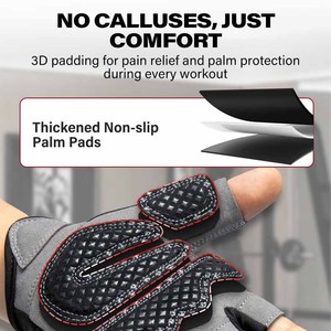 Workout <b>gloves</b> excellent grip lightweight for weightlifting <b>pull</b> <b>ups</b> cross training - Product Image 2