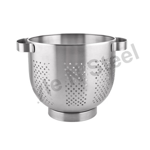 Deep <b>Colander</b> With Stainless Steel <b>Colander</b> for Hotel Different Sizes & Multicolor Restaurant - Product Image 1
