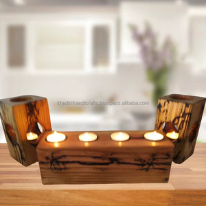 Candelero de luz T de mosaico de vidrio de lujo, diseño único para un ambiente romántico, iluminación de fiesta y decoración del hogar. - Product Image 1