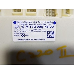 ECU และโมดูลคอมพิวเตอร์มือสองสำหรับรถยนต์ C-class รุ่น A1729007800 - Product Image 2