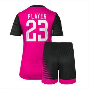 Uniforme de Fútbol Personalizado con MOQ Bajo, Tela 100% Poliéster, Impresión por Sublimación, Tallas Grandes, Antibacteriano, Transpirable, Alta Calidad - Product Image 2