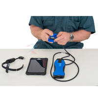 Máquina de Ultrasonido Veterinaria Portátil Inalámbrica Wifi BestScan S9 con Sonda Lineal Rectal Doppler a Color para Caballos y Vacas