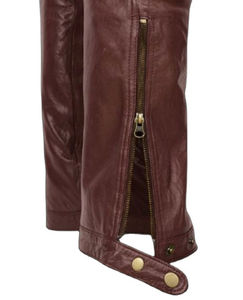 Pantalones de Cuero para Hombre, Hechos en Fábrica, Venta Caliente, Ligeros, Ecológicos, de Alta Calidad, Transpirables, Casuales, OEM, al por Mayor - Product Image 5