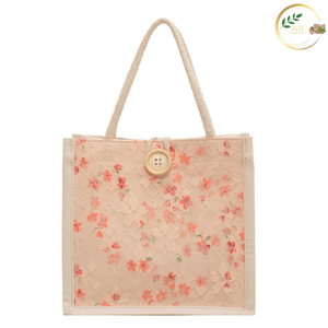 Bolsa de Yute Ecológica Reutilizable con Capa Interior a Prueba de Fugas - Product Image 3