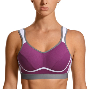 Customization Women Soft <b>Cross</b> Back Yoga Bra Blank Sports <b>Top</b> Gym Fitness Sets Workout Women Breathable Comfortable Sport Bra - Product Image 6