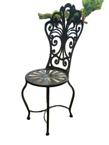 Juego de Comedor Portátil de Aluminio Fundido con Diseño de Hojas Tradicionales para 2 Personas, para Jardín, Patio, Balcón, Muebles de Lujo Duraderos para el Ocio - Product Image 6