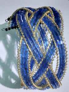 Handcrafted Vintage Butterfly Glass Beaded Hologram <b>Bracelets</b> Bohemian Adjustable Size Colorful Lampwork Seed Bead Bangles Party - Product Image 3