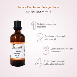 Private Label 14% Acne Peeling Solution Milk Acid Salix Acid Blackhead Pimple Skin Serum - Product Image 3