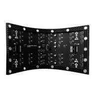 Módulo LED Flexible P2.5 de 320x160 mm, Interior/Exterior, IP65 Impermeable, 5500 Nits de Brillo, Panel de Pantalla LED Suave a Todo Color, Curvo