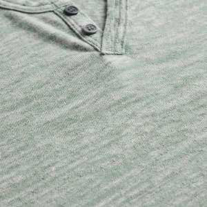 Men's Light Gray Solid Twill Knitted <b>Short</b> <b>Sleeve</b> <b>Button</b> <b>up</b> Collar Casual Shirt Breathable Summer Wear Polyester/Cotton - Product Image 6