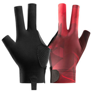 Gants de billard à 3 doigts personnalisés avec logo, durables, antidérapants et respirants, accessoires de billard pour joueur professionnel - Product Image 5