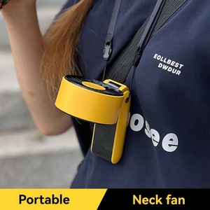 2026 New 150-Speed High Velocity Handheld Fan 3-in-1 <b>Foldable</b> Neck Fan with Digital Display & 3000mAh Long Battery Life - Product Image 4