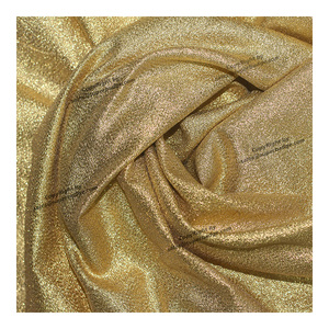 Tela de Voile Metálica Tradicional de Lujo y Alta Calidad con Brillo para Prendas Formales, Ceremoniales e Iglesianas - Product Image 5